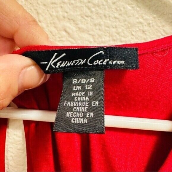 Kenneth Cole New York Red Maxi Dress - Picture 8 of 12